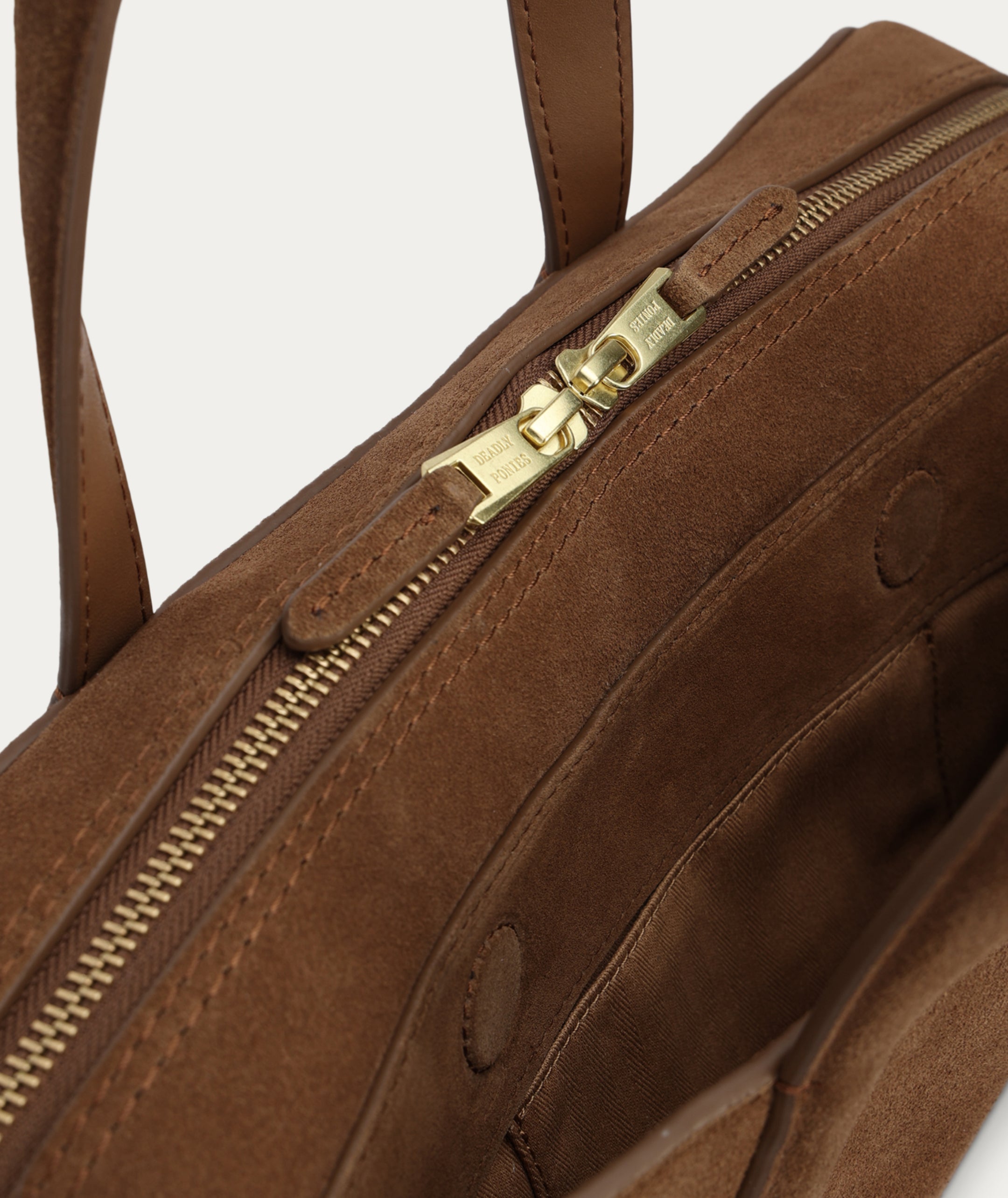 Zorro Briefcase - Hazel Suede