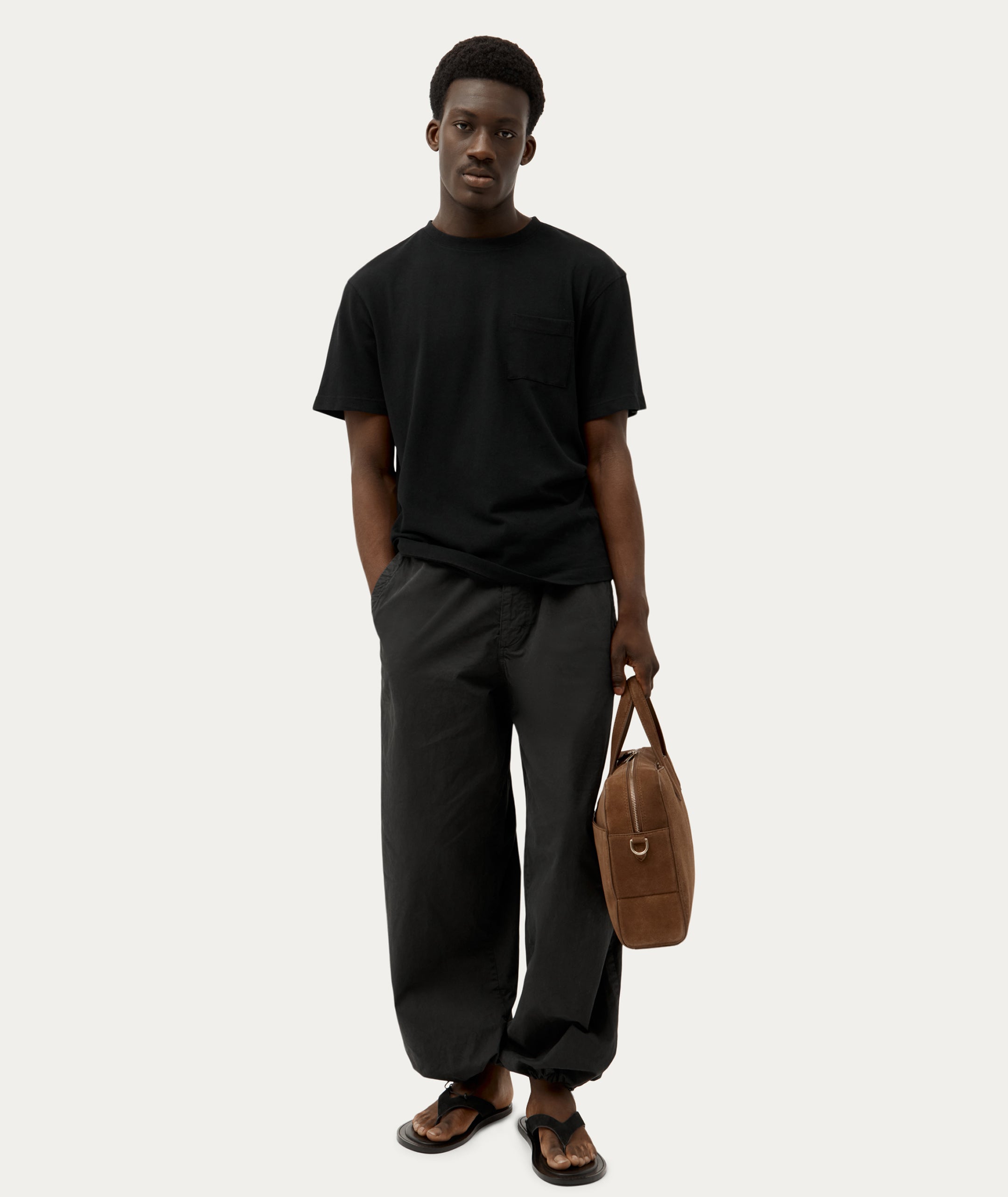 Zorro Briefcase - Hazel Suede