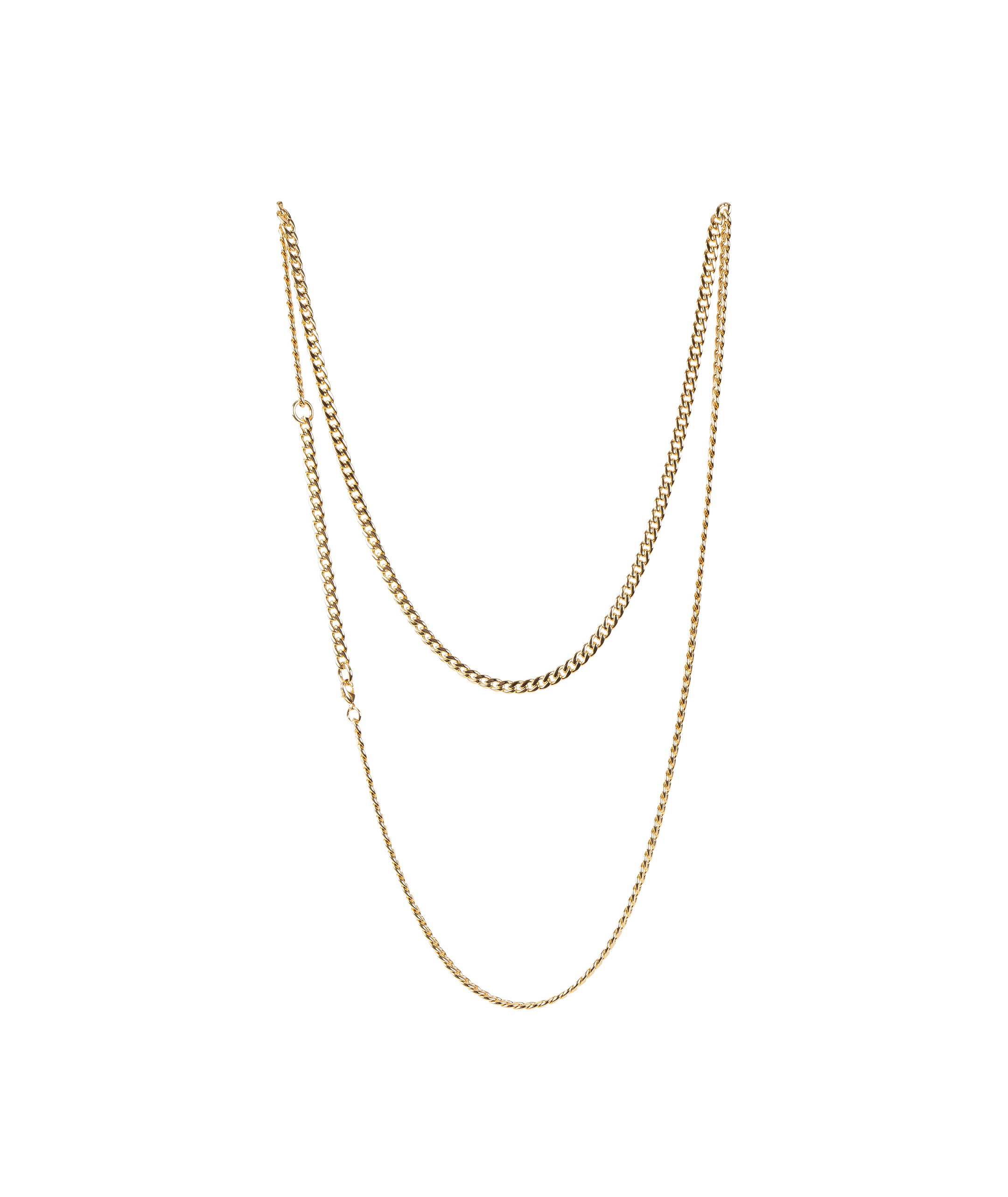 Flip N Snap Maxi Chain - Brass/Gloss