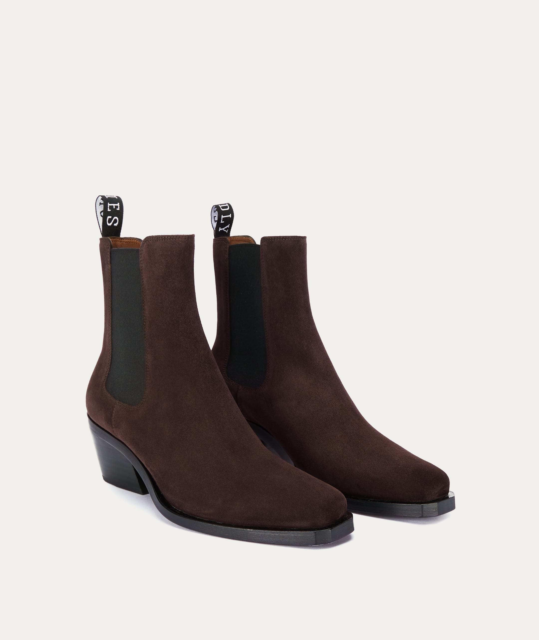 Rider Boot - Soot Suede